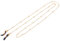 Likgreat Brillenkette für Damen, Perlenkette für Lesebrillen, Sonnenbrillen, Brillenhalter Gold, , Black Connector