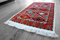 Damaskunst 65cm x 120 cm RotWand Teppich,Carpet, Rug,Waschbar,kelim, Kunstfaser Chenille aus Polyester, Rot,eru,weiß,rosa, Türkis,grün, Orange, 65 x 120 cm
