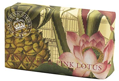 Royal Botanical Gardens, Kew Pineapple & Pink Lotus Shea Butter Soap, 240g