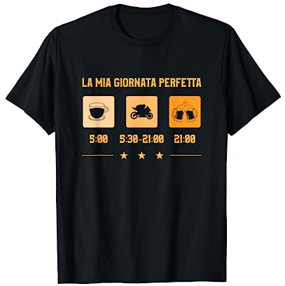Idea Regalo Motociclismo Divertente Per Un Amante Della Moto Maglietta