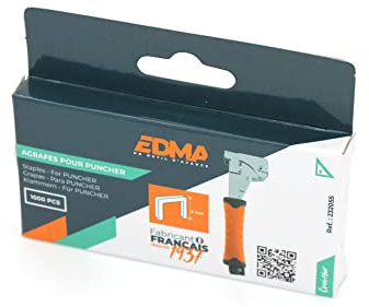 1000 Heftklammern – für Locher – 8 mm