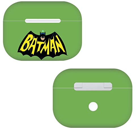 Head Case Designs Offiziell Zugelassen Batman TV Series Logo Gemischt Vinyl Haut Aufkleber Abziehbild Abdeckung kompatibel mit Apple AirPods Pro