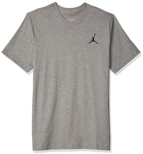 Nike Jumpman Emb T-Shirt Carbon Heather/Black XS