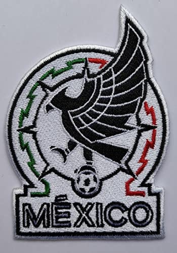 Macedonia North Macedonia Sew-On Patch Football Football Soccer National Club Iron-On Patch Badge (Pack of 2)