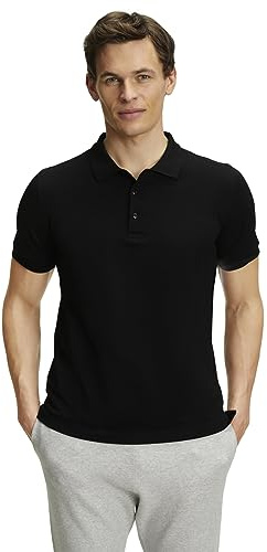 FALKE Essential Polo Shirt Black (3000), 3XL