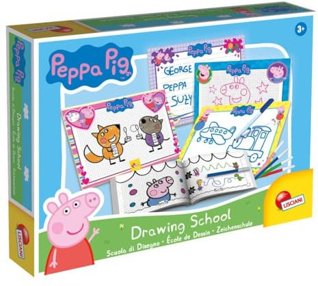 Liscianigiochi- Peppa Pig École de Dessin, 92215, Non Applicable