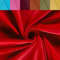 Nicki Stoff Meterware - Samtstoff stretchig - weicher Fleece - Nicky Velour - Nikistoff - Velourstoff - kuschelig weich *Ab 50cm, Farbe: 015 rot