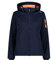 CMP - Leichte Softshelljacke für Damen mit abnehmbarer Kapuze, Blauer Sonnenaufgang, D40