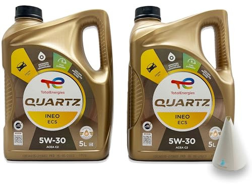 10 L Total Quartz Ineo ECS 5W-30 | passend für | PSA B71 2290 | 10 Liter | Motoröl | Motorenöl | mit Trichter | weitere Empfehlungen siehe Artikelbeschreibung