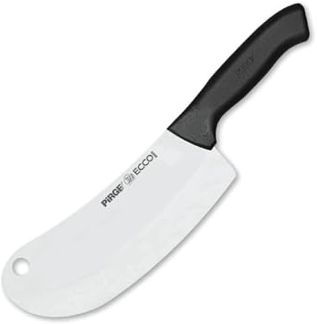 Pirge Ecco Zwiebelmesser 19 cm – Edelstahl, breite, gebogene Klinge, Zwiebel- und Salatschneider