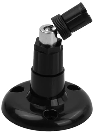 Cozlly Camera Mounting Bracket, 1Pack 360° Adjustable Security Camera Bracket, Surveillance Camera Holder, for Outdoor Indoor Home Security Camera System, Black