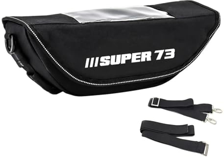 LOFIRY Fahrradtasche Rahmen Wasserdicht Rahmentasche Bike Für Super 73-S1 73-S2 73-Z1 73-ZX 73-RX 73 2022 Serie Motorrad-Lenkertasche, wasserdichte Lenker-Reise-Navigationstasche