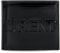 Saint Laurent Herren East/West Geldbörse aus gebürstetem Leder, Schwarz