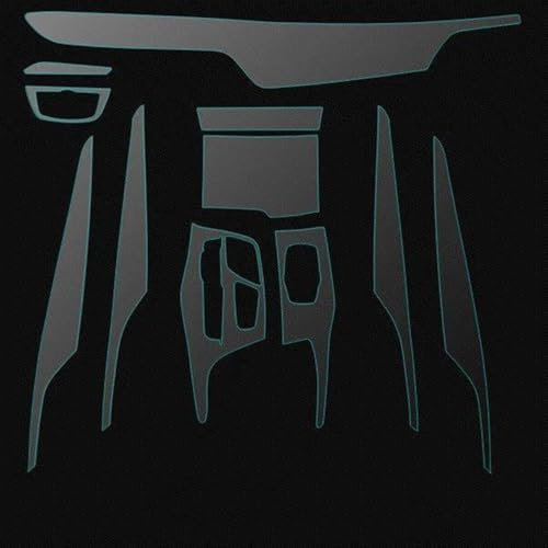 Tira Decorativa Salida Aire Coche Embellecedor De Panel De Consola Central Para Interior De Coche, Película Protectora, Pegatinas Para Serie 5 G30, Accesorios Para Mano Izquierda(11pieces full set LHD