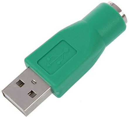 casstaly PS2 weiblich zum USB maennlichen Adapter Konverter Fuer Tastatur-Maus Maus