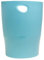 EXACOMPTA - Ref. 45391D – 1 Papierkorb mit Griffen ECOBIN Pop N'Co – großes Fassungsvermögen 15 l – Maße 26,3 x 26,3 x 33,5 cm – für Büro oder Zuhause – Cyan