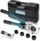 Profi Presszange Kupferrohr U-Kontur mit Rohrabschneider, Handpresszange Kupferrohr Presszange Verbundrohr mit U16 U25 U32 für Kupferrohr Und Verbundrohr