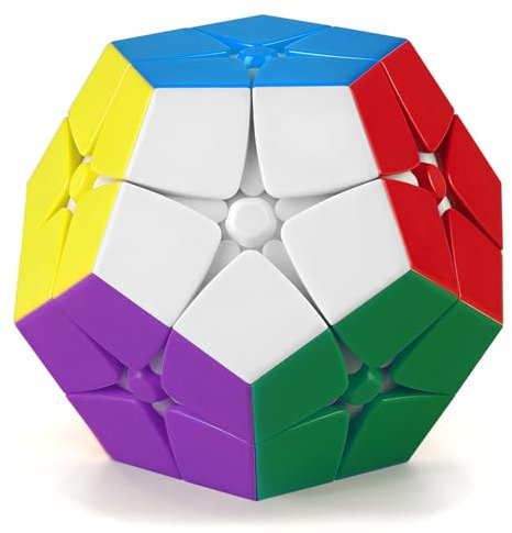 ROXENDA 2x2 Dodekaeder Zauberwürfel Megaminx Cube Cubing Puzzle Klassenzimmer Smooth Puzzle Würfel Spielzeug