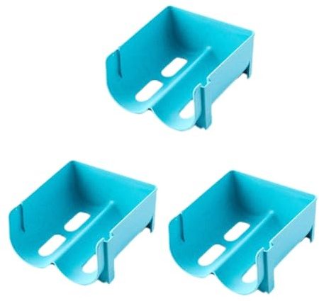 Fegtrtyoa 3Pcs Beer Holders Soda Can Holder Beer Holder Bottle Storage Rack Hanger Refrigerator Organizer Easy Install Easy to Use Blue