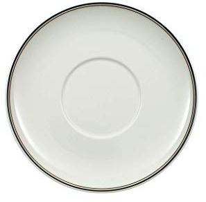 Villeroy & Boch 10-2337-1250 Sous-tasse pour Petit-déjeuner Porcelaine Marron 18 x 18 x 9 cm 1 Sous-tasse