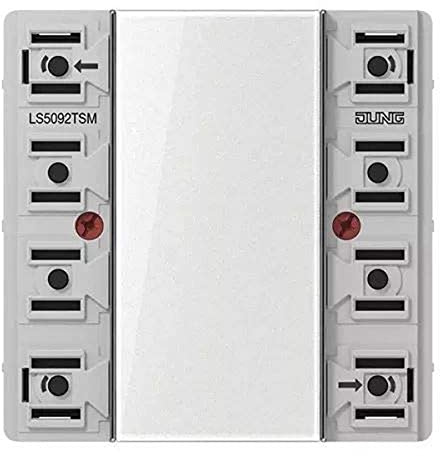 Jung LS5092TSM KNX Tastsensor-Modul Universal 2-Fach 4011377106895