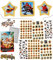 alles-meine.de GmbH 500 TLG. XXL Set: Sticker & Malblock - Planes - Flugzeug Dusty - 3-D Aufkleber & Normale - mit AusmalBlock - groß - Flugzeuge - Helikopter Cars Auto Fahrz..