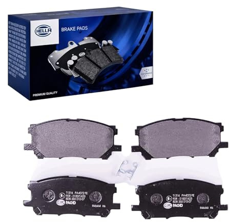 HELLA 8DB 355 010-071 Bremsbeläge | Kompatibel mit: LEXUS RX