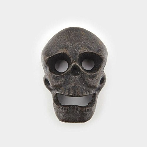 Jeray The Mixology Collection Cast Iron Wall Mounted Skull Bottle Opener