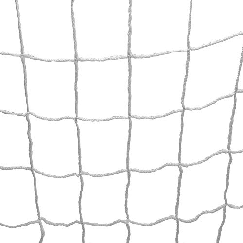 GLOGLOW Calcio Goal Net, Full Size Calcio Sport Goal Reti Rete in Polipropilene Rete Porta reti da Calcio per Allenamento Sportivo(8X6FT)