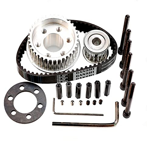 vanpro DIY Elektro-Skateboard, 83 mm, 90 mm, 97 mm, PU-Riemenscheiben, Set, 36/18 Zahnriemen, 15 mm, 5 m