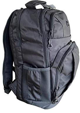 SWISSGEAR Durable Men's and Women's Laptop Backpack - Black, Black, L, Laptop