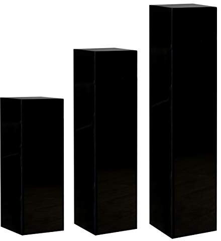 Casablanca Säule Solid schwarz glänzendH.120cm