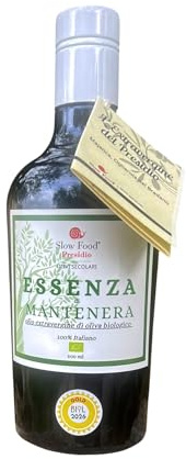 Olio Extra Vergine di Oliva Mantenera Secolare Presidio Slow Food