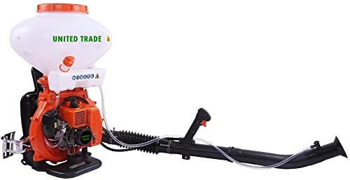 ATOMIZZATORE, NEBULIZZATORE, IRRORATORE,SPRUZZATORE, SANIFICATORE, TURBO 20 Litri a Scoppio 42 CC. lavora in verticale UNITED TRADE + OMAGGIO CUFFIE PROTETTIVE