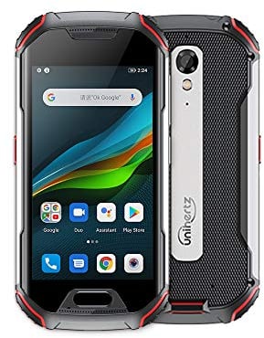 Unihertz Atom L 6GB+128GB, Das Robuste 4-Zoll-Smartphone Android 11, 48MP-Kamera, 4300mAh Akku, Entsperrt