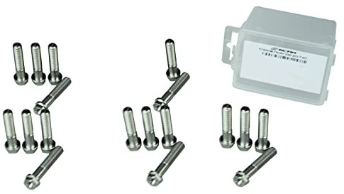 SCAR Kit vis Titane train avant M8 Compatible avec KTM SX 65 2022