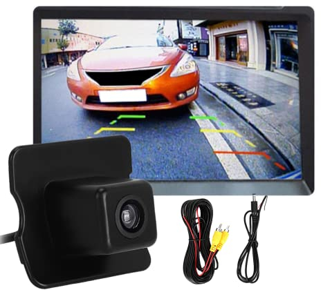 Rückfahrkamera w251, Rückfahrkamera mit Rückfahrkamera und 170 ° Weitwinkel Nachtsicht wasserdichte Rückfahrkamera Passend für - R-Klasse W251 R300 R350 R280 R500 R63 M ML