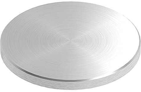 Ronde | Maße: Ø 100x8 mm | mit Rundschliff + Fase | V2A