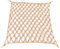 CUHAWUDBA Hanfseil-Dekorationsnetze, Jute-Webnetz, rutschfestes Hanfnetz, Pflanzen, Klettern, dekoratives Netz, dekorative Zäune, Durchmesser 4 mm, Maschenweite 10 cm, Hanfseil, 3 x 3 m