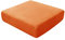 BXFUL Sofa-Sitzkissenbezüge, Sofakissen-Bezüge Stretch-Samt, Couchkissen-Bezüge Ersatz für individuelle Kissen mit elastischem Stoff (Großer 1-Sitzer,Orange)