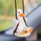 Süße Schaukel Ente Dekor, Auto Anhänger Swinging Duck mit Schwimmring Car Accessories Auto Rückspiegel Innen Dekoration Fliegende Ente Hänge Ornament Spiegel Charms Zubehör Lustige Geschenke