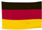 Shonye 150x90cm Bandera de Alemania, Bandera Alemania con 2 Ojales de Metal, Bandera Nacional Alemana de Color Brillante, Bandera Alemana Decorada en Eventos Deportivos, Fiestas, Desfiles