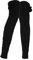 MilyaDE Damen Lange Winter Gestrickte Stulpen mit Pompon, Beinwärmer Overknee Strümpfe Legwarmers Beinstulpen Kniestrümpfe, Schwarz
