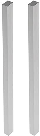 CoCud Square Tool Bit, 10mm x 10mm x 200mm, High Speed Steel 4241 Turning Tool Fly Cutter Mill Blank - (Applications: for Lathe Milling Machine), 2-Pieces