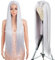 Style Icon Perücke 38 Inches Super Long Straight Wig 13x4 Lace Front Wig Free Part Long Straight Synthetic Lace Wigs for Women (THISTLE)