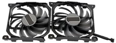 HKVTVCYPYA CF-12915S Grafikkartenlüfter kompatibel for INNO3D GeForce GTX 1070 1070Ti 1080 1080Ti P104-100 Twin X2 Ersatz-Grafikkarten-GPU-Lüfter
