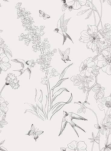 myforHD Floral Leaves Wallpaper Flowers Wall Decoration Modern Furniture Film PVC Vinyl Wall Sticker