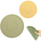 TREABEAR 2Pcs Untersetzer Topf, Topflappen Silikon, Silikon Topflappen, Topfuntersetzer Silikon, Topfuntersetzer Hitzebeständig Silikon, Silikon Untersetzer, Multifunktion Silikonmatte Küche