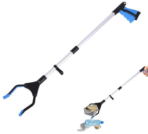 Recolector de Basura, Recolector de Basura | Garra Larga para un fácil Acceso | Herramienta de selección de diseño retráctil para Hotel, jardín, hogar, Parque y Playa