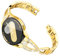 Ocaer Kompatibel mit Samsung Galaxy Watch 7/FE/6/5/4 Armband 40mm 44mm/Classic 43mm 47mm/5 Pro 45mm, Glitzer 20mm Armband für Samsung Watch 4 Classic 42mm 46mm/Active 2,Damen, Gold